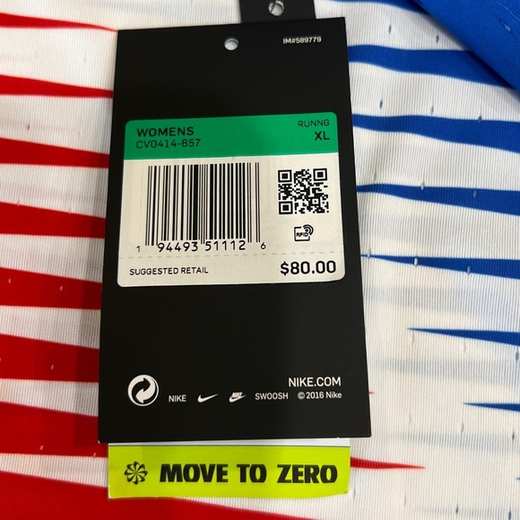 Nike AeroSwift USA Red White Blue Running Tank Top XL NWT - Picture 10 of 12